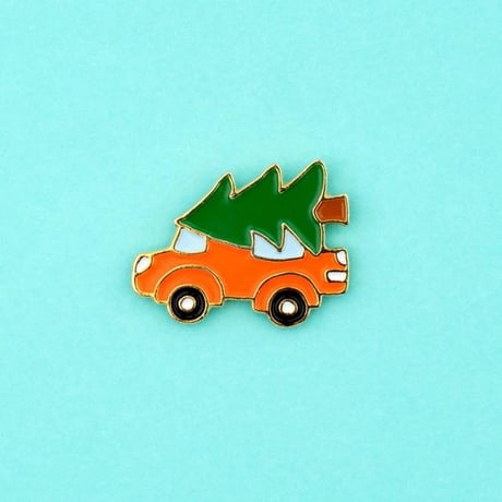 Coucou Suzette / Christmas Car Pin / xmascarpin