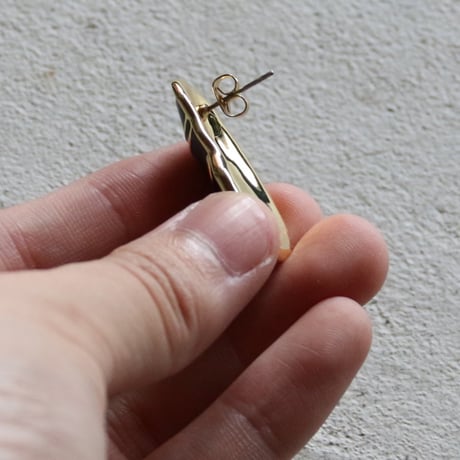 ククシュゼット 正規商品 ピアス レディース 2個売り 両耳用 個性的 かわいい おしゃれ フランス ムール貝 イヤリング ブラック ( musselear)