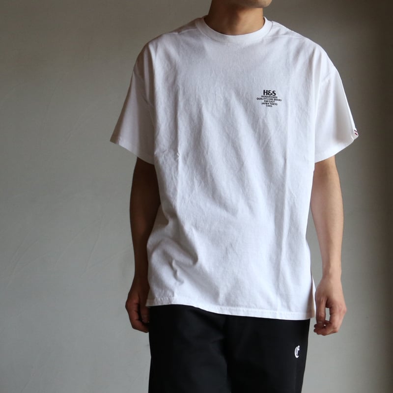 HideandSeek ハイドアンドシーク FOR EAST JAPAN TOKYO 1995 S/S TEE プリント 半袖 Tシャツ ホワイト系 XL