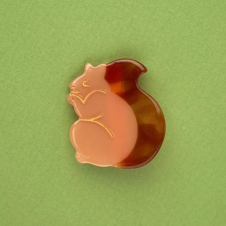 Coucou Suzette / Squirrel Hair Clip / squirrelclip