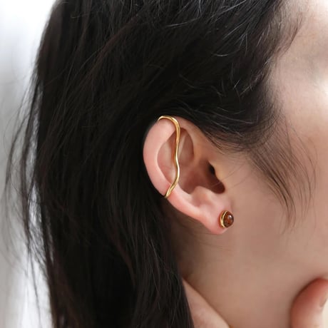 TEN. 正規商品 ユニセックス アクセサリー テン フルーエント イヤーカフ シルバー/ゴールド【即日発送】(ec-0018)(ecg-0018)