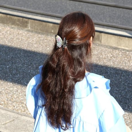 Coucou Suzette / White Butterfly Hair Claw / whbutterflyclaw