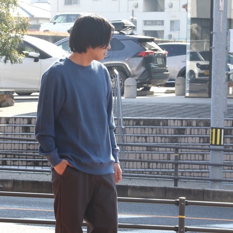 JEMORGAN / Big Waffle L/S Crew / jb00152c