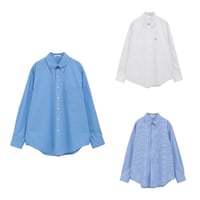 CLANE / LOGO BUTTON-DOWN BASIC SHIRTS / 191224162