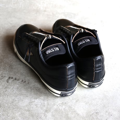 【4月3日発売開始】CONVERSE×Schott コンバース×ショット CONVERSE ONE STAR Z / Schott ワンスター Z レザー ブラック BLACK 2026春夏新作
