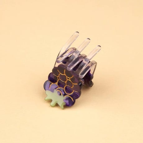 Coucou Suzette / Black berry Mini Hair Claw / blackberryminiclaw