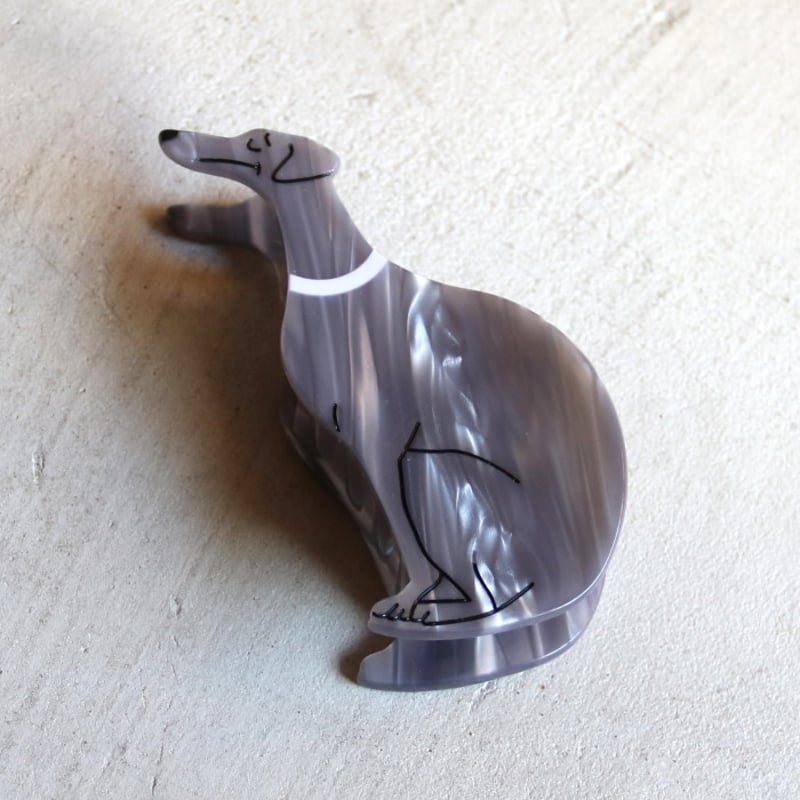ククシュゼット 正規商品 ヘア アクセ クリップ 犬 Coucou