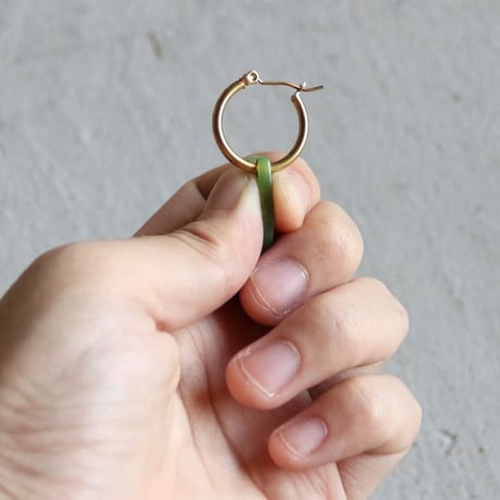 ククシュゼット 正規商品 ピアス レディース 2個売り 両耳用 花 かわいい フランス キンセンカ カレンデュラ イヤリング (calendulaear)