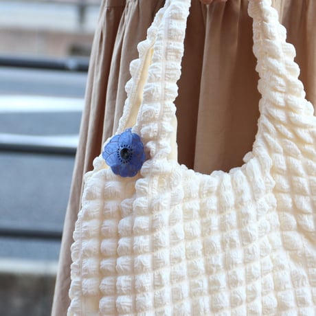 ククシュゼット 正規商品 ヘア アクセ クリップ かわいい 花 フランス Coucou Suzette アネモネ ヘア クロー ブルー (anemoneclaw)