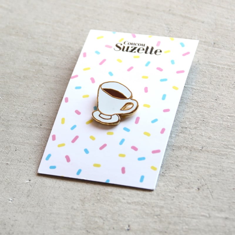 Coffee Meister ピンバッジ Coucou Suzette / Coffee Pin / coffeepin | CHARGER