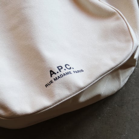APC / BESACE JOURNAL SMALL CANVAS BAG / 24253-1-02479