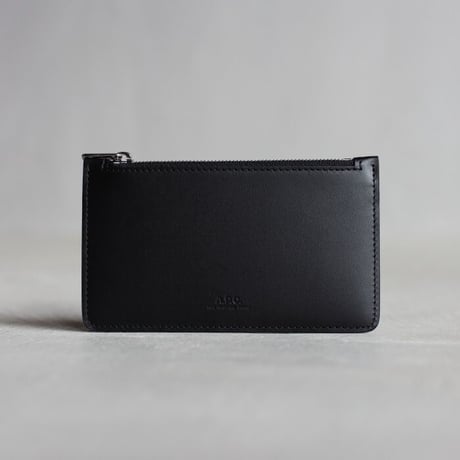 APC レザーグッズ アーペーセー Walter カードホルダー/ブラック