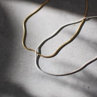 TEN. 正規商品 ユニセックス アクセサリー テン ラウンド スネーク チョーカー シルバー/ゴールド【即日発送】(ne-0014)(ne-0015)
