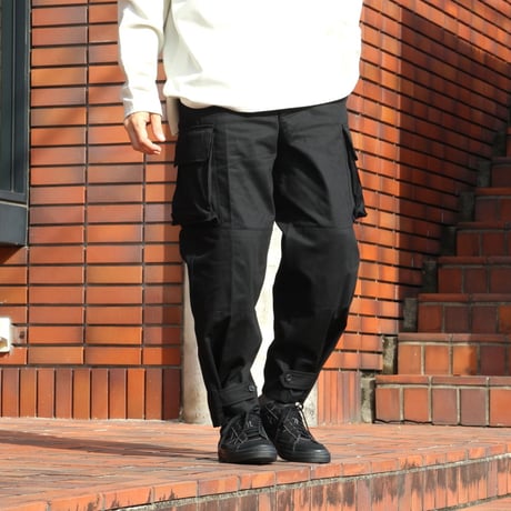 フランス軍 ミリタリー パンツ M47 フィールド パンツ M47 Field pants ユニセックス ブラック/ホワイト BLACK/WHITE 2色展開 2024春夏新作(24ss004)