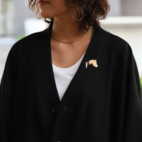 ククシュゼット 正規商品 ピンバッジ ブローチ かわいい おしゃれ フランス 個性的 Coucou Suzette ヤミー ピン Yummy Pin ベージュ系 BEIGE (yummypin)
