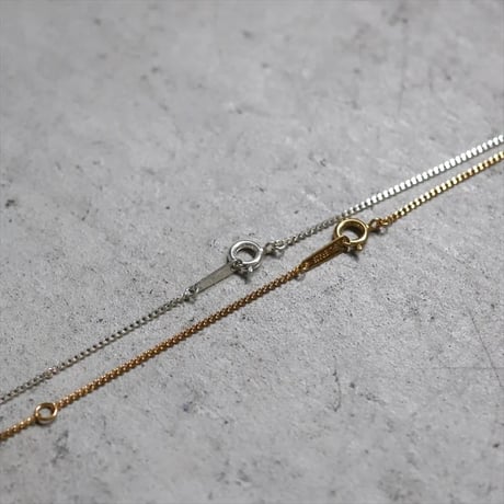 TEN. 正規商品 ユニセックス アクセサリー テン チルダ ネックレス シルバー/ゴールド【即日発送】(ne-0041)(neg-0041)