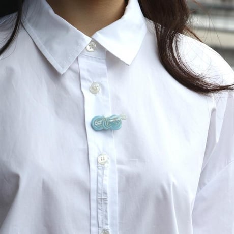 Coucou Suzette / Wool Ball Hair Clip / woolballclip