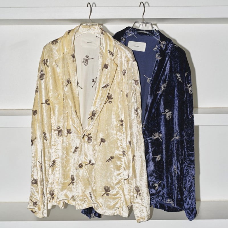 TODAYFUL / Embroidery Velour Jacket 38