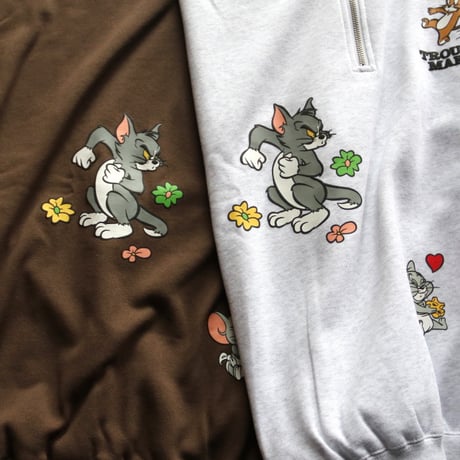 SEQUENZ / TOM and JERRY CHASE HALF ZIP SWEAT / 24370904