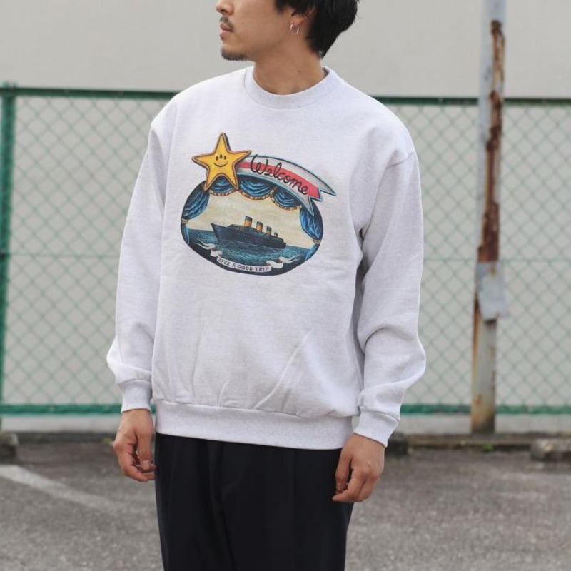 SON OF THE CHEESE / JOURNEY CREW NECK SWEAT /sc