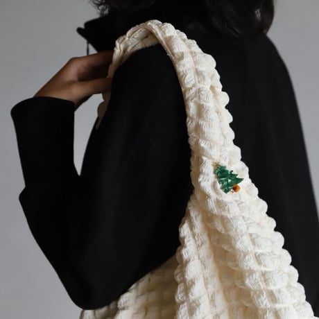 ククシュゼット 正規商品 ヘア アクセ かわいい ギフト フランス Coucou Suzette クリスマス ツリー ヘアクリップ グリーン(christmastreeclip)