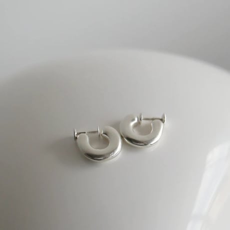 TEN. 正規商品 ユニセックス アクセサリー テン ベーグル イヤリング シルバー/ゴールド【即日発送】