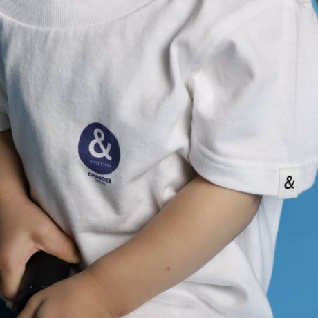 CHARGER COFFEE STAND キッズ Tシャツ サークル ロゴ