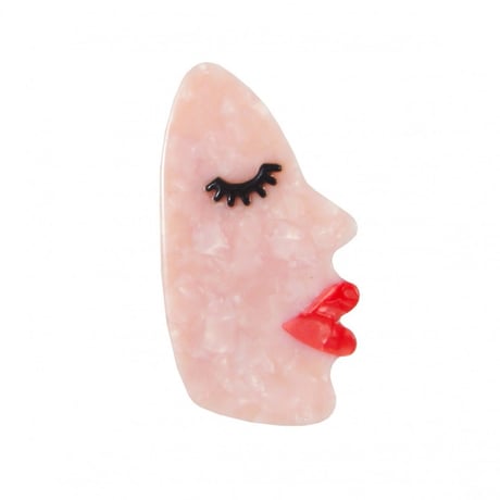 ククシュゼット 正規商品 ヘア アクセ クリップ おしゃれ 顔 フランス Coucou Suzette フェイス ヘア クロー Face Hair Claw ホワイト (whfaceclaw)