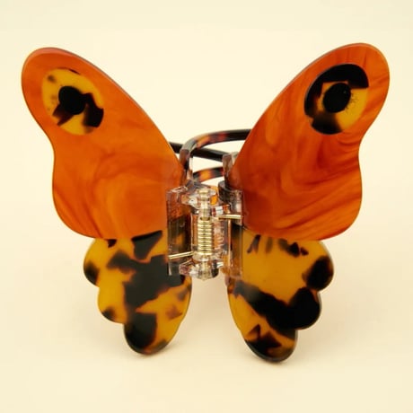 ククシュゼット 正規商品 ヘア アクセ クリップ 虫 かわいい おしゃれ ギフト Coucou Suzette べっ甲 蛾 ヘア クロー ブラウン(mothhairclaw)