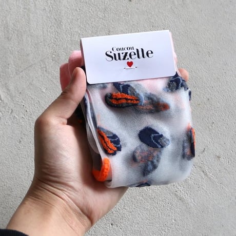 Coucou Suzette / ムール貝 シアー ソックス / musselshsocks