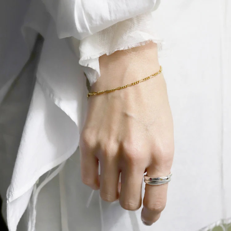 TEN. シルバー　ブレスレット TEN. 正規商品 ユニセックス アクセサリー テン フィガロ