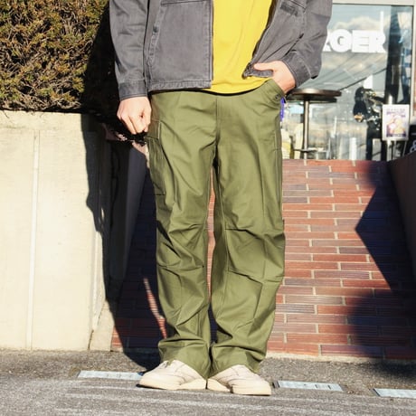 アメリカ軍 ミリタリー パンツ Ｍ65 フィールド パンツ M65 Field pants ユニセックス ブラック/オリーブ BLACK/OLIVE 2色展開 2024秋冬新作(24ss003)