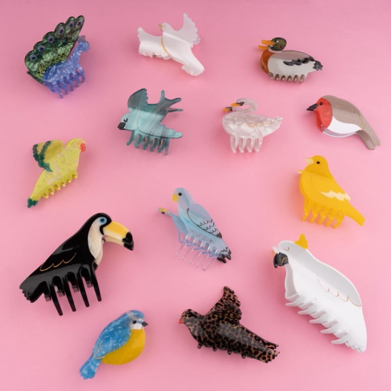 ククシュゼット 正規商品 ヘア アクセ クリップ かわいい 鳥 ククシュゼット 正規商品 ヘア アクセ クリップ かわいい 鳥