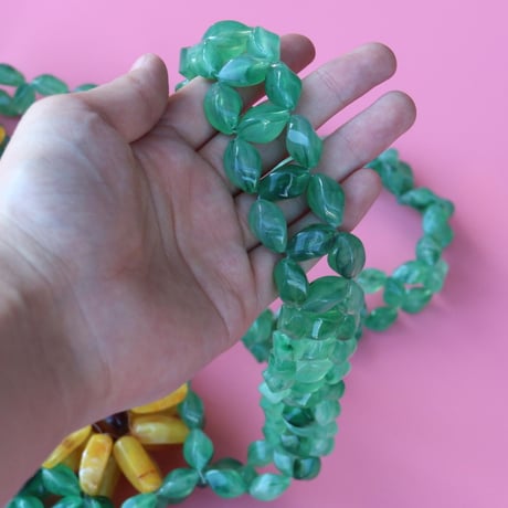 ククシュゼット 正規商品 ビーズ バッグ ショルダー かわいい 花 Coucou Suzette ヒマワリ ビーズ バッグ Sunflower Beaded Bag グリーン Green