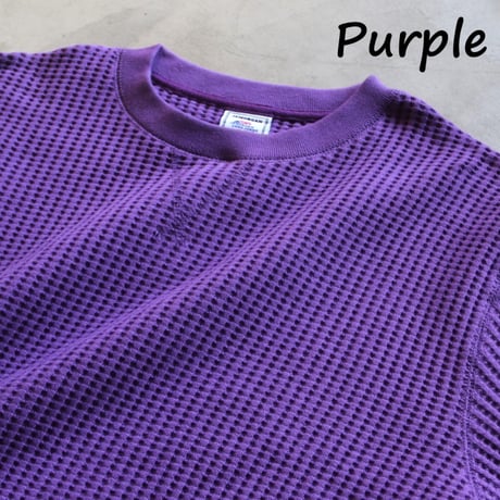 JEMORGAN / Big Waffle L/S Crew / jb00152c