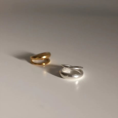 TEN. 正規商品 ユニセックス アクセサリー テン クロス リング シルバー/ゴールド【即日発送】(rg-0099)(rgg-0099)