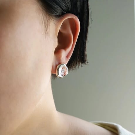 TEN. 正規商品 ユニセックス アクセサリー テン グラストウ イヤリング シルバー【即日発送】