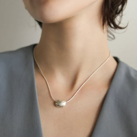 TEN. 正規商品 ユニセックス アクセサリー テン ぺブル ネックレス シルバー/ゴールド【即日発送】(ne-0050)(neg-0050)