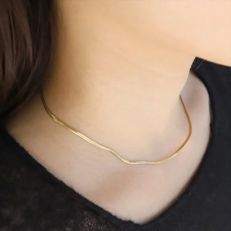 TEN. 正規商品 ユニセックス アクセサリー テン スネーク チョーカー シルバー/ゴールド【即日発送】(ne-0005)(neg-0005)