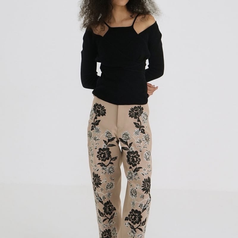 CLANE / CAMISOLE SET CACHECOEUR KNIT TOPS / 181 