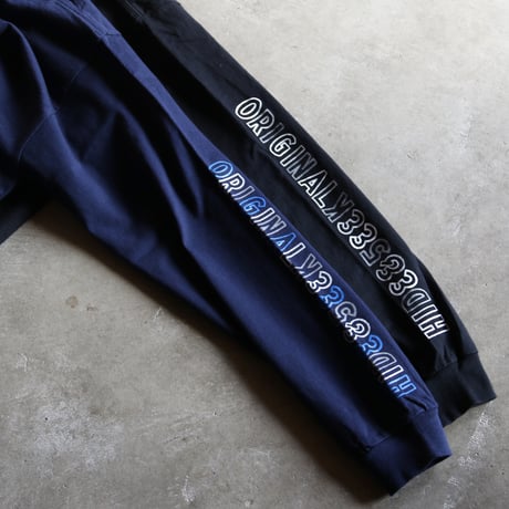 【2026年1月24日 12時から販売開始】HideandSeek×Toru Nishiura / Original H&S L/S Tee / H30th-010426