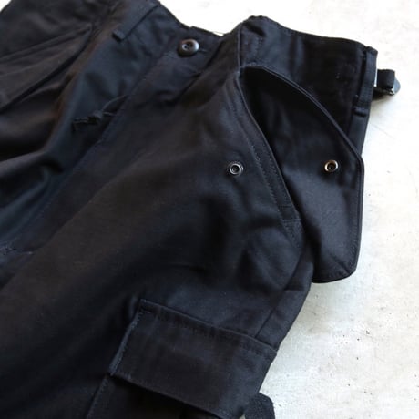 アメリカ軍 ミリタリー パンツ Ｍ65 フィールド パンツ M65 Field pants ユニセックス ブラック/オリーブ BLACK/OLIVE 2色展開 2024秋冬新作(24ss003)
