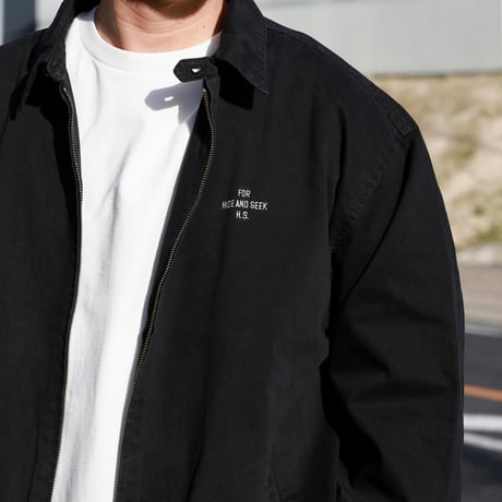 HIDEANDSEEK / Harrington Jacket(Pigment Dye) / HJ-020125