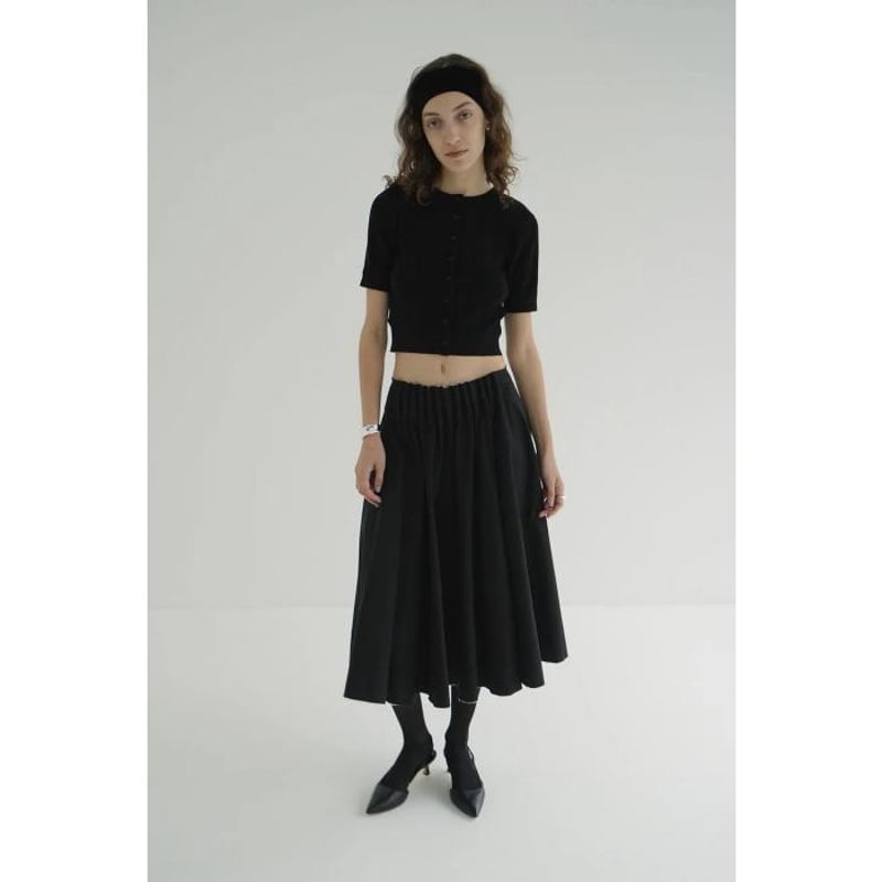 スカート CLANE TUCK DETAIL FLARE SKIRT TUCK DETAIL FLARE SKIRT｜SKIRT/PANTS(スカート/パンツ)｜CLANE