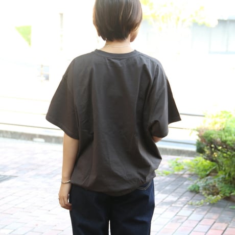 Alore / 50/2 天竺 Back tack tee  / 2522al5
