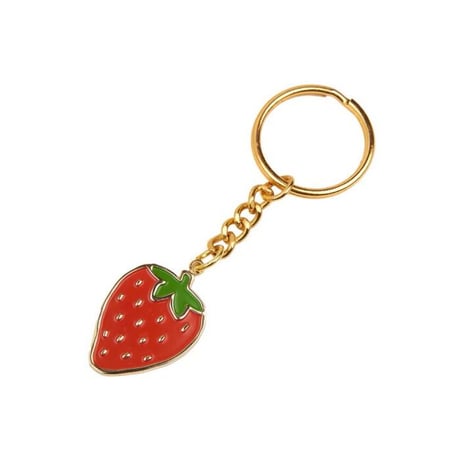 Coucou Suzette / Strawberry Key Ring  / strawberrykeyring