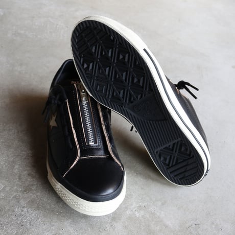 【4月3日発売開始】CONVERSE×Schott コンバース×ショット CONVERSE ONE STAR Z / Schott ワンスター Z レザー ブラック BLACK 2026春夏新作