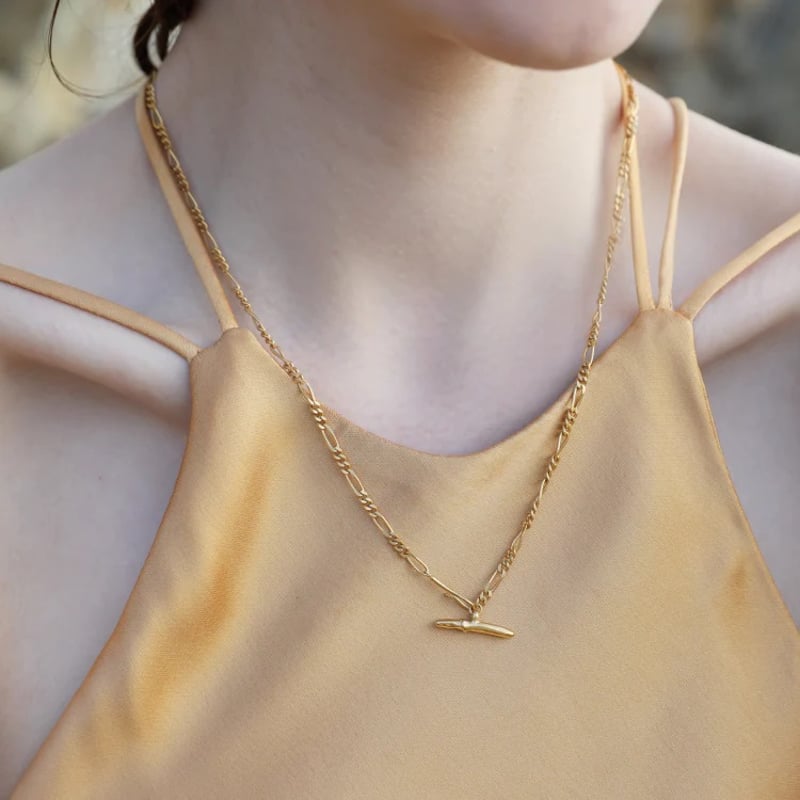 テン．/TEN. フューズネックレス　ゴールド TEN. 正規商品 ユニセックス アクセサリー テン フューズ