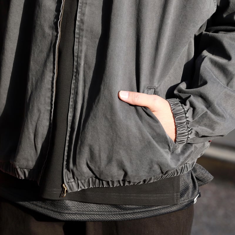 HIDEANDSEEK / Harrington Jacket(Pigment Dye) /