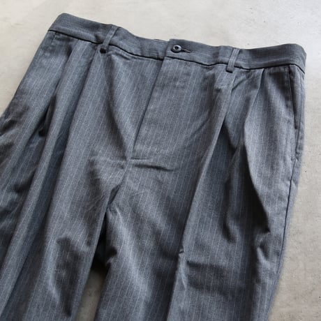 HIDEANDSEEK / Striped Pleated Trouser / HP-030625